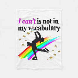 MANTA POLAR NO PUEDO ESTAR EN MI PATINAJE DE FIGURA VOCABULAR