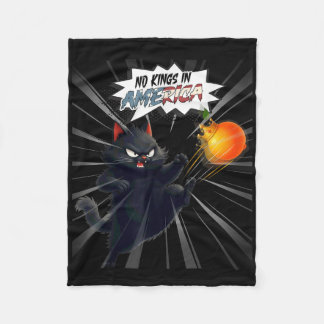 Manta Polar No Reyes En América Libertad Bandera Americana