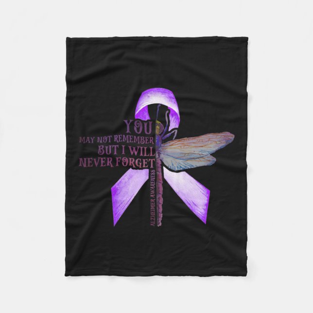 Manta Polar No Se Puede Recordar Alzheimerheimer (Anverso)