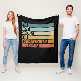 Manta Polar No soy corta, estoy concentrada en lo increíble