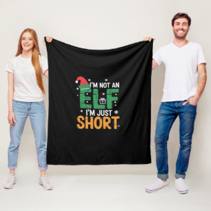 Manta Polar No Soy Un Elf, Sólo Navidades Graciosos Y Cortos X