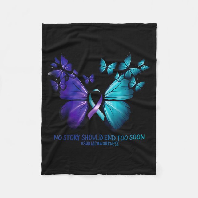 Manta Polar No Story Should End Too Soon Suicide Awareness But (Anverso)