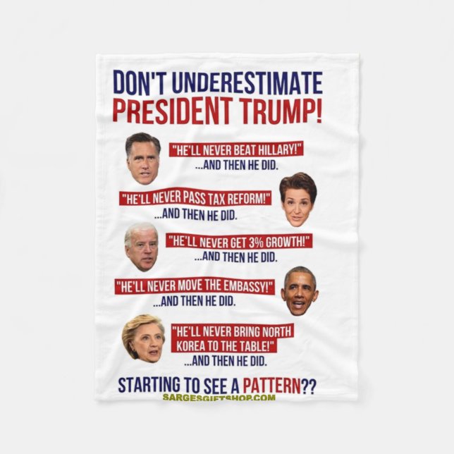 MANTA POLAR NO SUBESTIMAR A TRUMP (Anverso)