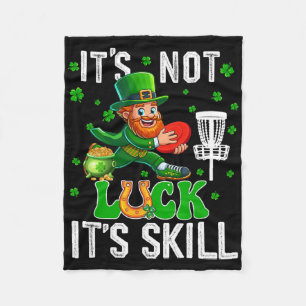 Manta Polar No Suerte Orgulloso Habilidad Día de San Patricio 