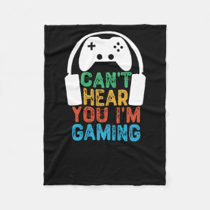 Manta Polar No te oigo, estoy jugando