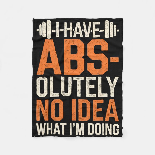 Manta Polar No tengo absolutamente ninguna idea de lo que esto (Anverso)