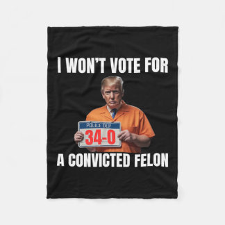 Manta Polar No votará por un criminal convicto