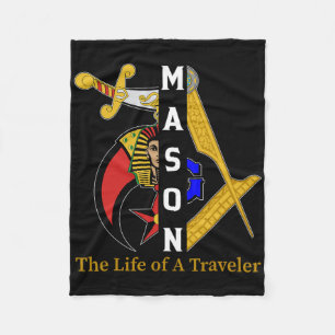 Manta Polar Noble Shriner Mason La Vida Del Viajero Freemason