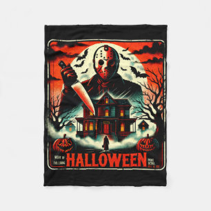 Manta Polar Noche de horror retro Halloween Vibes de lavavajil