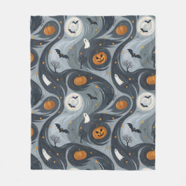 Manta Polar Noche de la Muerte de Halloween