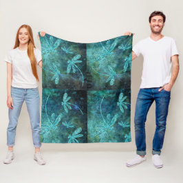 Manta Polar Noche de libélula estrellada