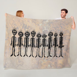 Manta Polar Noche de los contrabandistas ambulantes Petroglyph