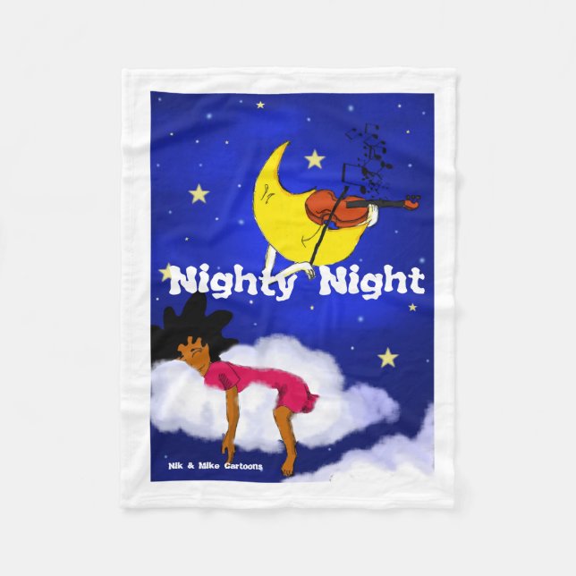 Manta Polar Noche del camisón (Anverso)