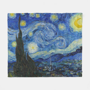 Manta Polar Noche estrellada, 1889, por Vincent van Gogh