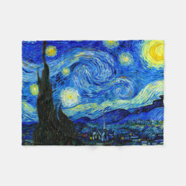 Manta Polar Noche estrellada por el Bello Artes de Van Gogh
