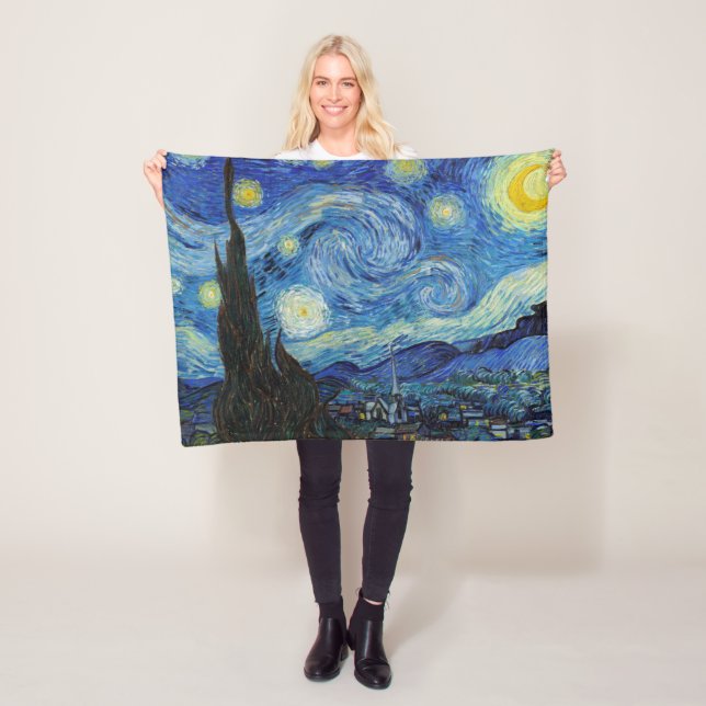 Manta Polar Noche estrellada, Vincent van Gogh (In situ)