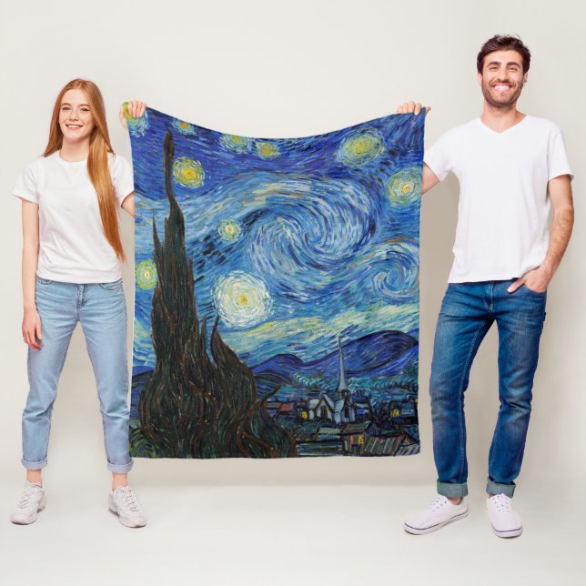 Manta Polar Noche estrellada, Vincent van Gogh (In situ)