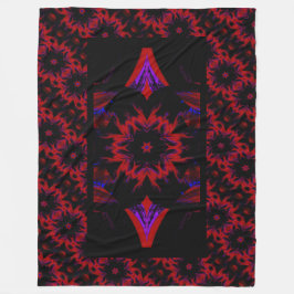 Manta Polar Noche Lotus Fleece Blanket