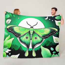 Manta Polar Noche lunar de la luna