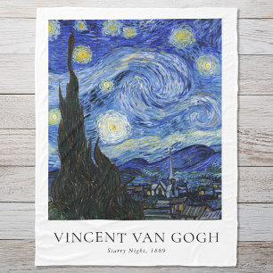 Manta Polar Noche Vincent Van Gogh Starry