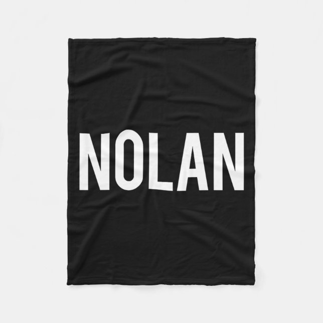 Manta Polar Nolan - Cool New Funny Name Fan Gift Tee  (Anverso)