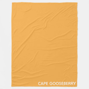 Manta Polar Nombre de color amarillo de Gooseberry de Cabo