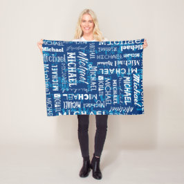 Manta Polar Nombre de encargo personalizado para Michael