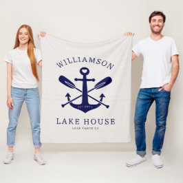 Manta Polar Nombre de familia de la casa moderna del lago Naut