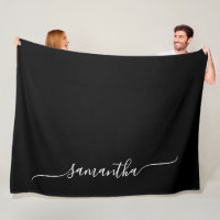 Nombre de firma de intercambio simple en blanco y 