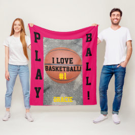 Manta Polar Nombre de frambuesa de baloncesto