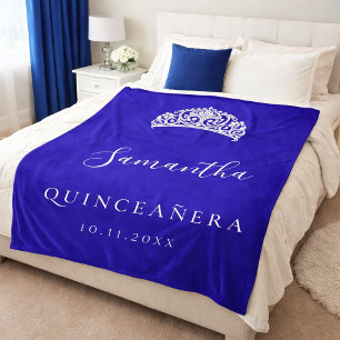 Manta Polar Nombre de la corona de tiara azul real de Quincean