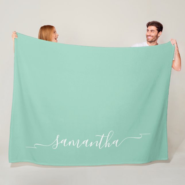 Manta Polar Nombre de la firma de swaps de cinta blanca y Verd (In situ)