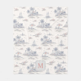 Manta Polar Nombre de Toile Tropical Costero Francés