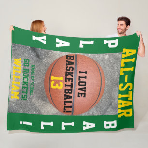 Manta Polar Nombre del equipo verde de baloncesto