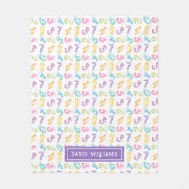 Manta Polar Nombre del patrón de patrones de números de colore