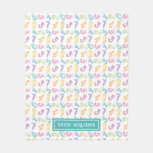 Manta Polar Nombre del patrón de patrones de números de colore