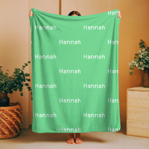 Manta Polar Nombre Fleece Blanket Baby Sexo Nursera Neutral