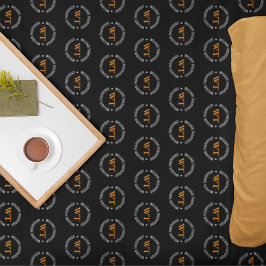 Manta Polar Nombre (monograma de círculo) marcado como alamant