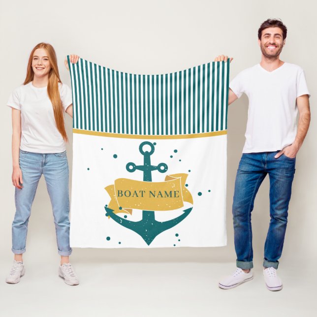 Manta Polar Nombre Nautical Personalised Boat (In situ)