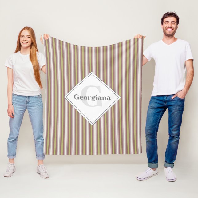 Manta Polar Nombre personalizado Bandas de vaina neutra con ca (In situ)