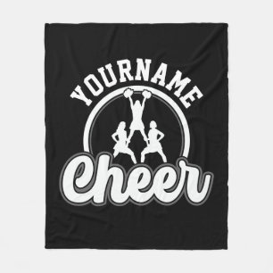 Manta Polar NOMBRE Personalizado Cheer equipo Varsity CheerLea