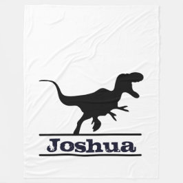 Manta Polar Nombre personalizado de dinosaurio
