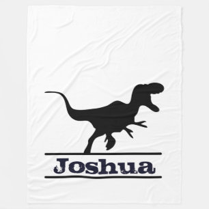 Manta Polar Nombre personalizado de dinosaurio