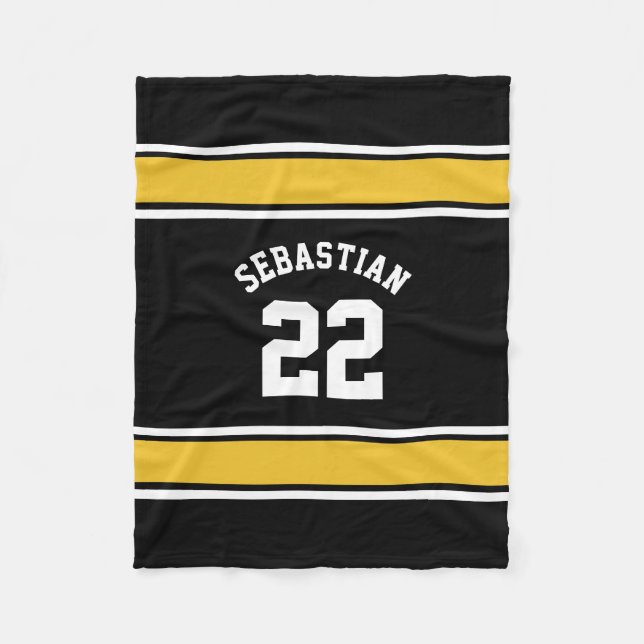 Manta Polar Nombre personalizado de la Novedad de Jersey de fú (Anverso)