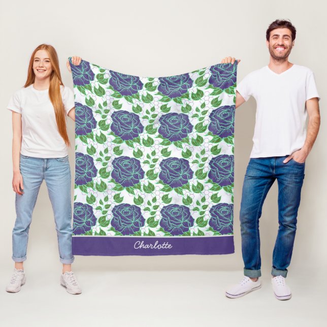 Manta Polar Nombre personalizado de patrón ininterrumpido de c (In situ)