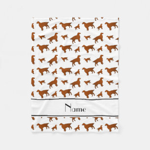 Manta Polar Nombre personalizado Perros limpiadores de irlandé