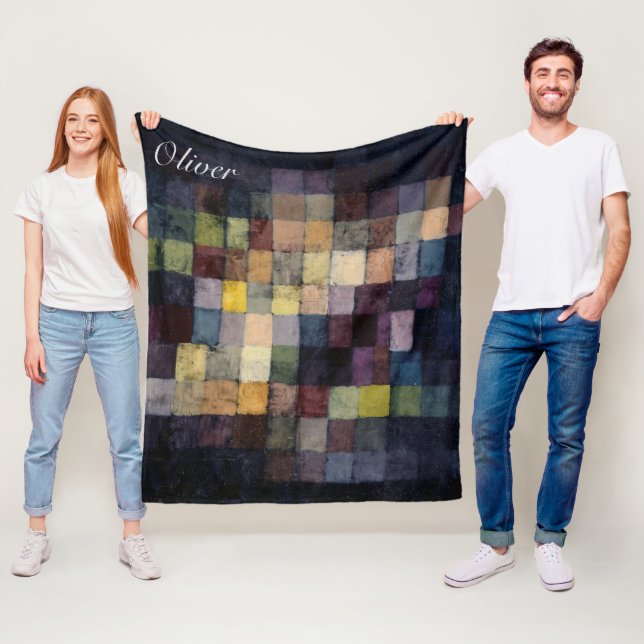 Manta Polar Nombre personalizado Pintura de sonido antigua de  (In situ)