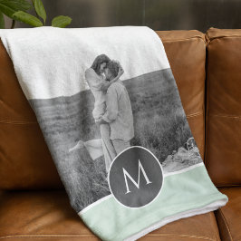 Manta Polar Nombre y foto personalizados de la Casa de la Mone