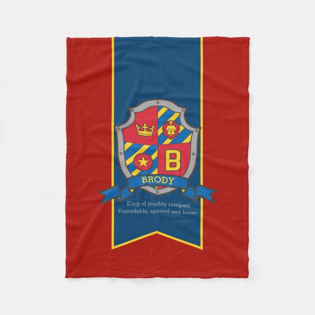 Manta Polar Nombre y significado de la letra B de Brody (Anverso)