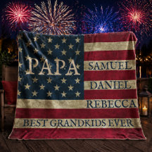 Nombres de los mejores nietos de PAPÁ Bandera Amer